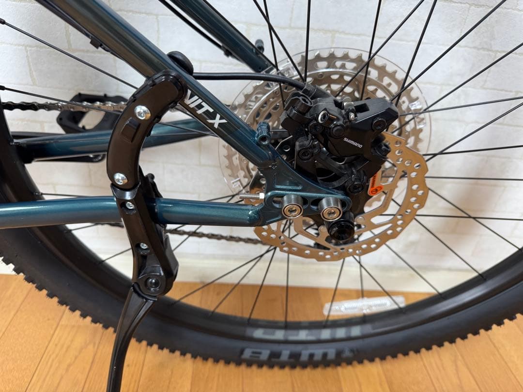 【セール】kona unit x クロモリ　ブルーグリーン　マウンテンバイク