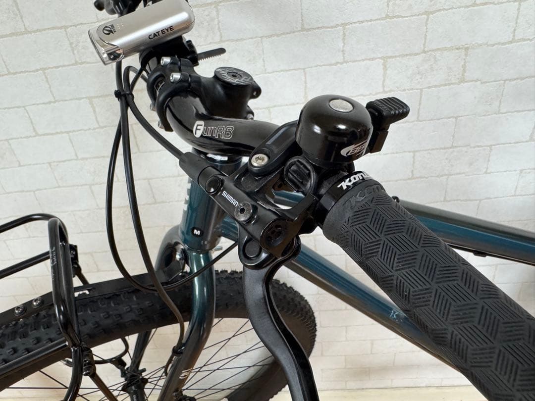 【セール】kona unit x クロモリ　ブルーグリーン　マウンテンバイク