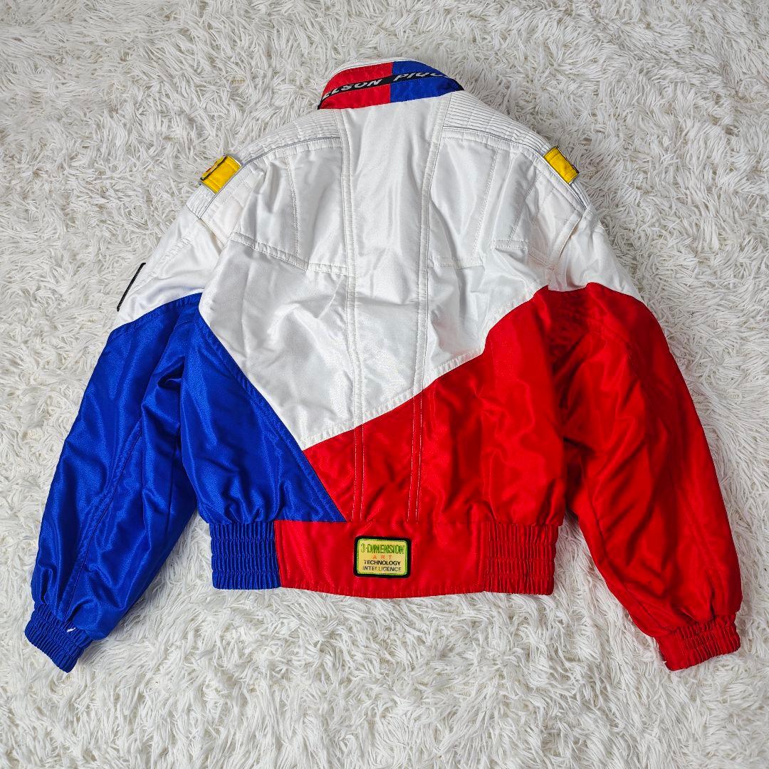 【美品】PHENIX スキー ジャケット 3D LINE90 レトロ配色　Y2K