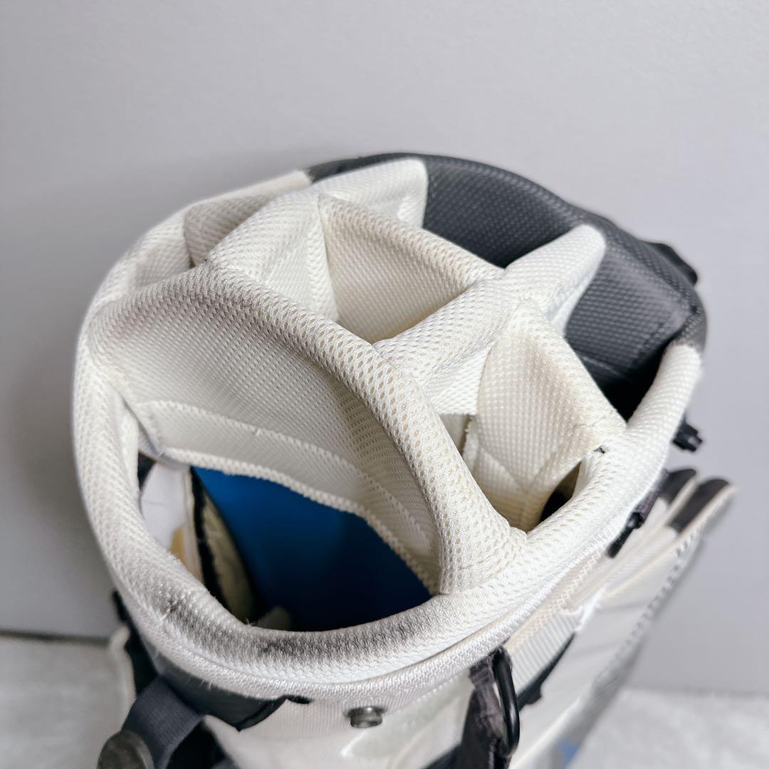 春ゴルフに◎ NIKE 軽量スタンドキャディバッグ 7分割 フード有