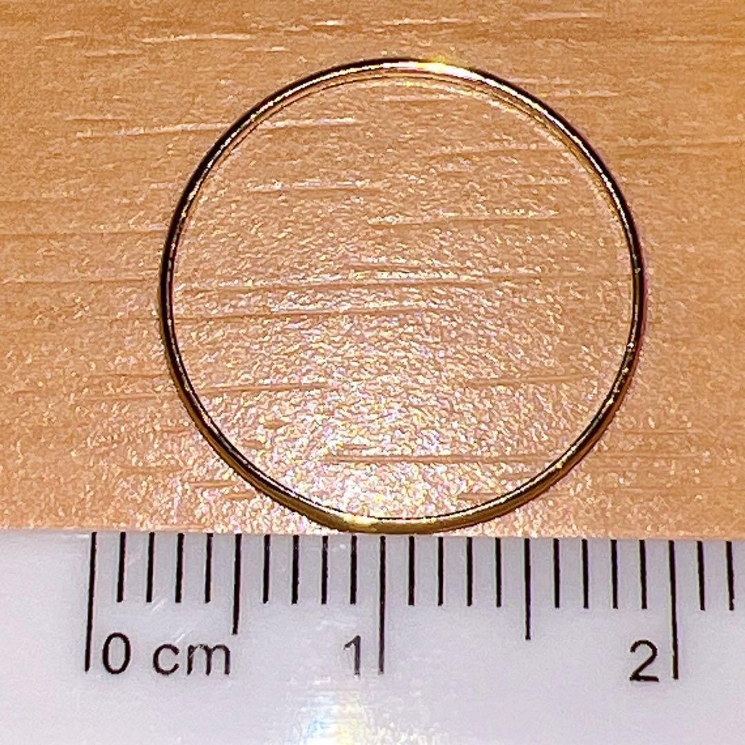 k10かk18のシンプルな地金リング