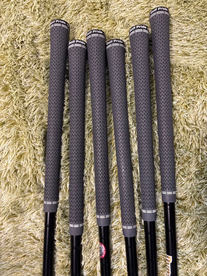 【美品】TaylorMade テーラーメイド P790 ブラック アイアンセット