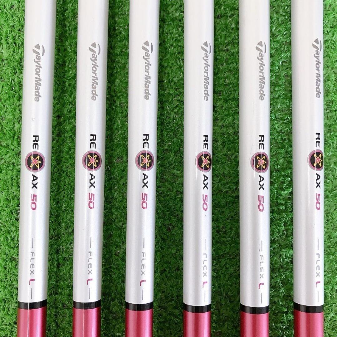 ツ31★テーラーメイド R9MAX 6本レディースアイアンセットL REAXJP