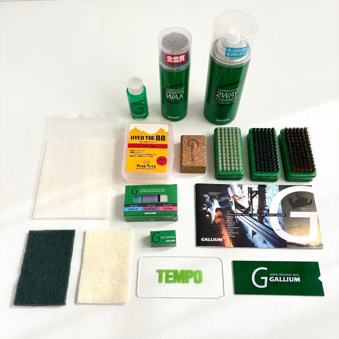 ガリウム GALLIUMトライアルワクシングBOX アイロン ワックス セット