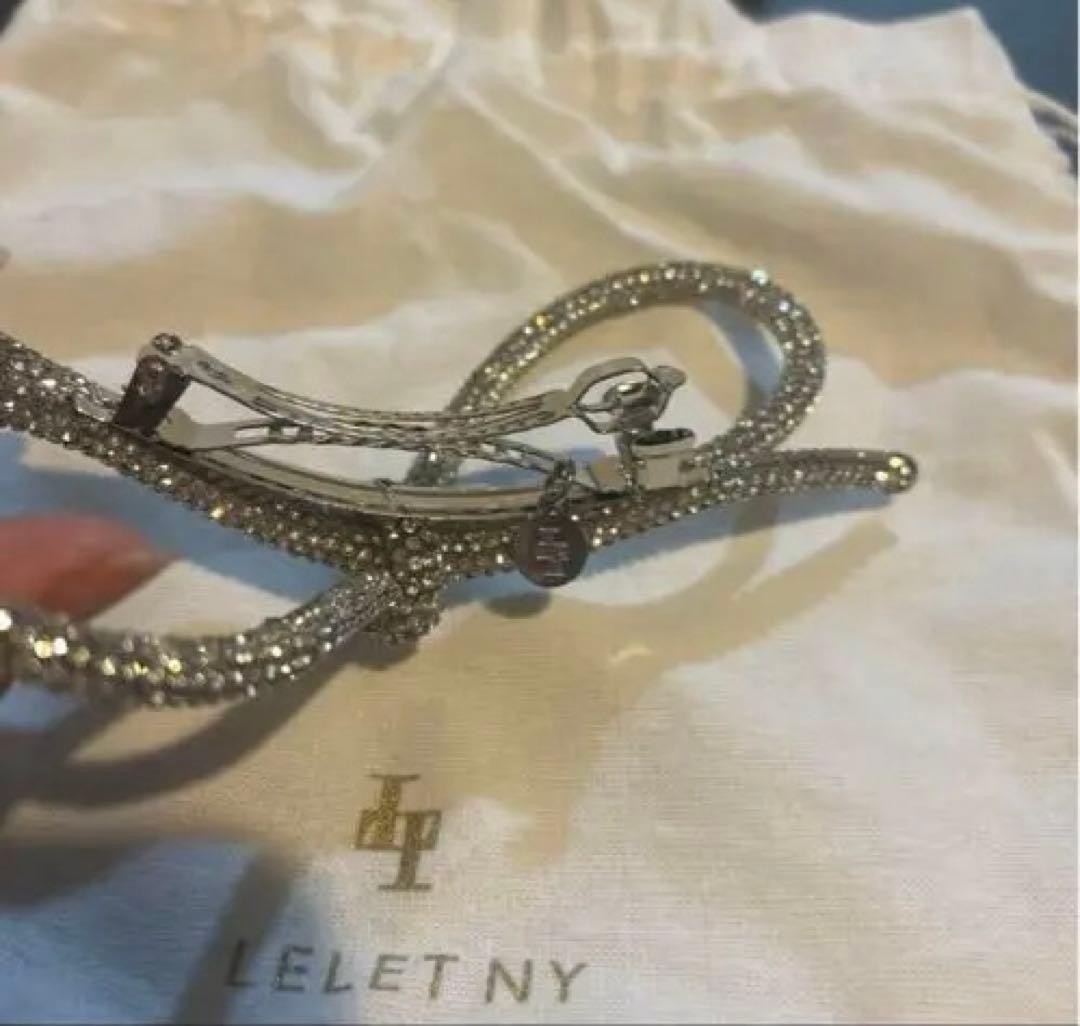 LELET NY バレッタ Sasha Bow レレットニューヨーク