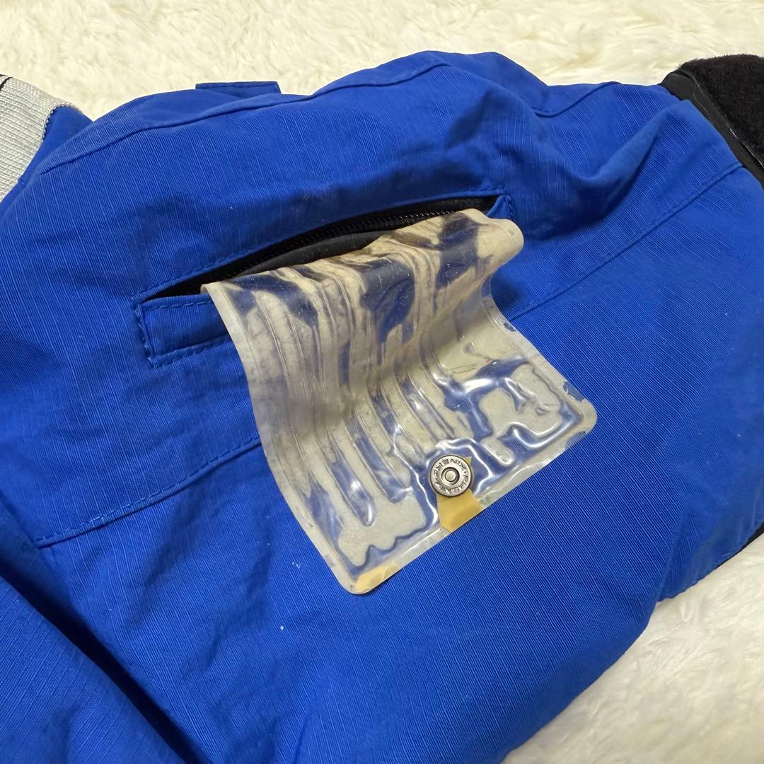 PHENIX スキーウェア上下セット M/L 青灰【E-70】