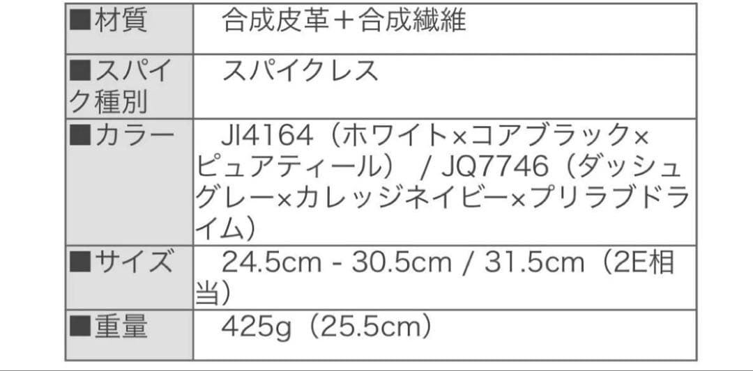 adidas golf ゴルフシューズ　コードカオス25BOA 28.0cm新品