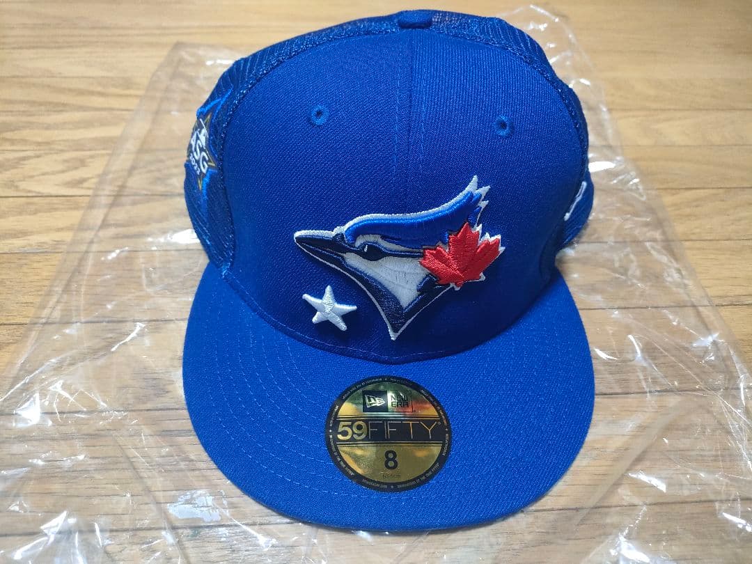 新品未使用 トロントブルージェイズ 59FIFTY メッシュ キャップ サイズ8