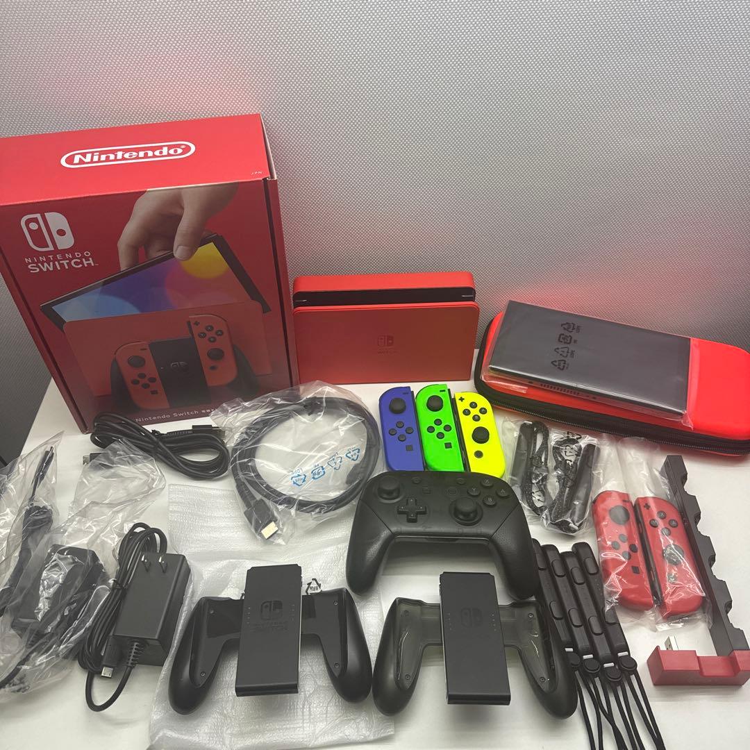 Nintendo Switch 本体セット　マリオレッド