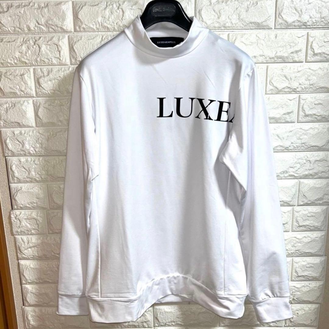 【新品】LUXEAKMPLUS AKM／厚手 モックネック ゴルフウェア