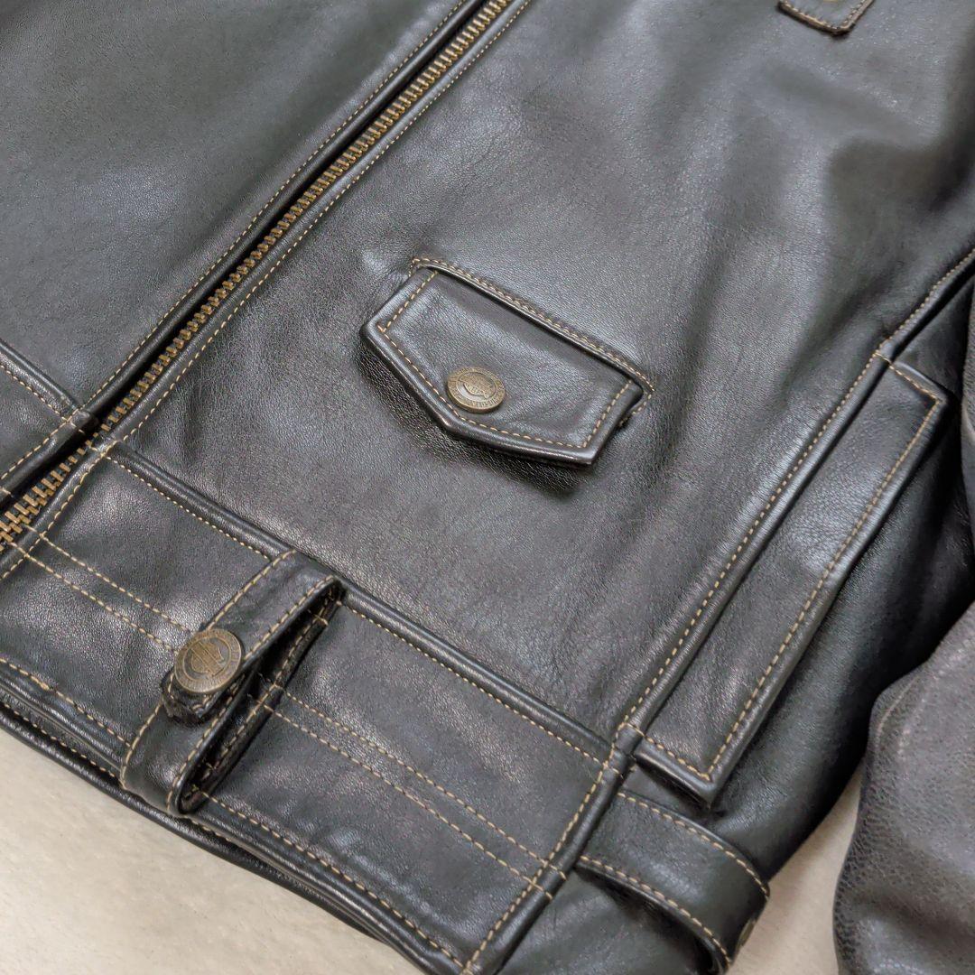 HARLEY-DAVIDSON レザーライダースジャケット