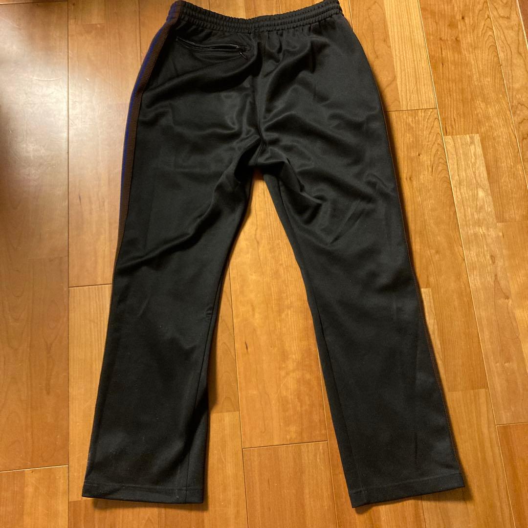 Needles トラックパンツナロー /S/BLK/GL396