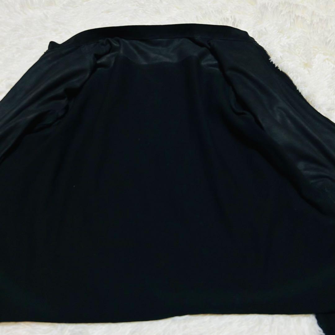 新品タグ付 RENZO CENCI スエードニットブルゾン48