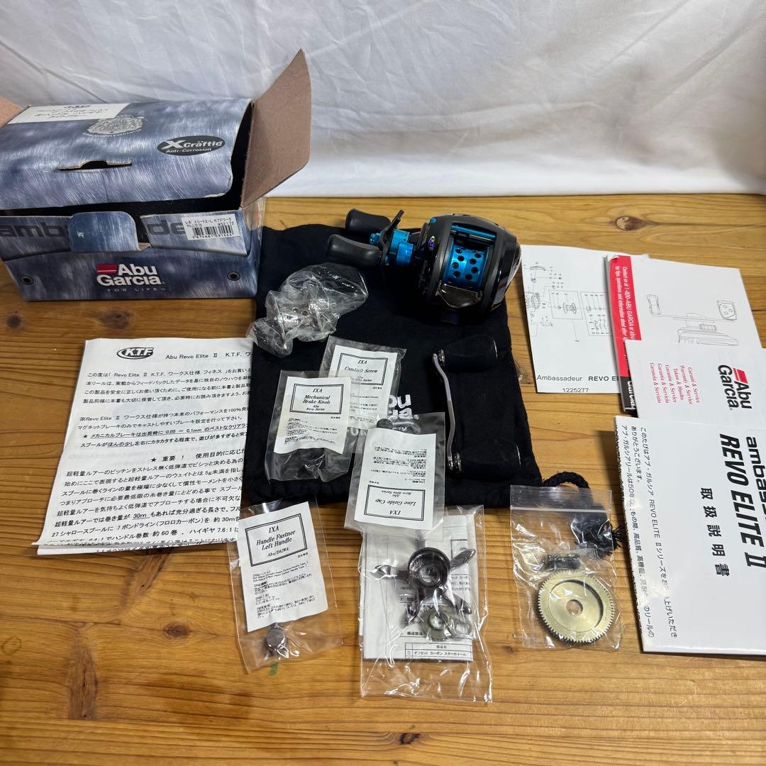 極美品 KTF Revo エリートII ワークス仕様 フィネス 左ハンドル アブ