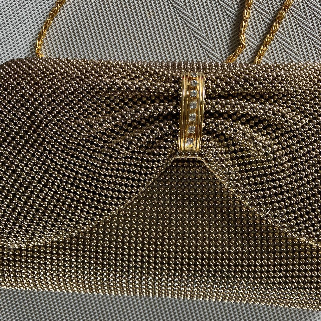 ★*み様 リボンデザイン ゴールド パーティーバッグ