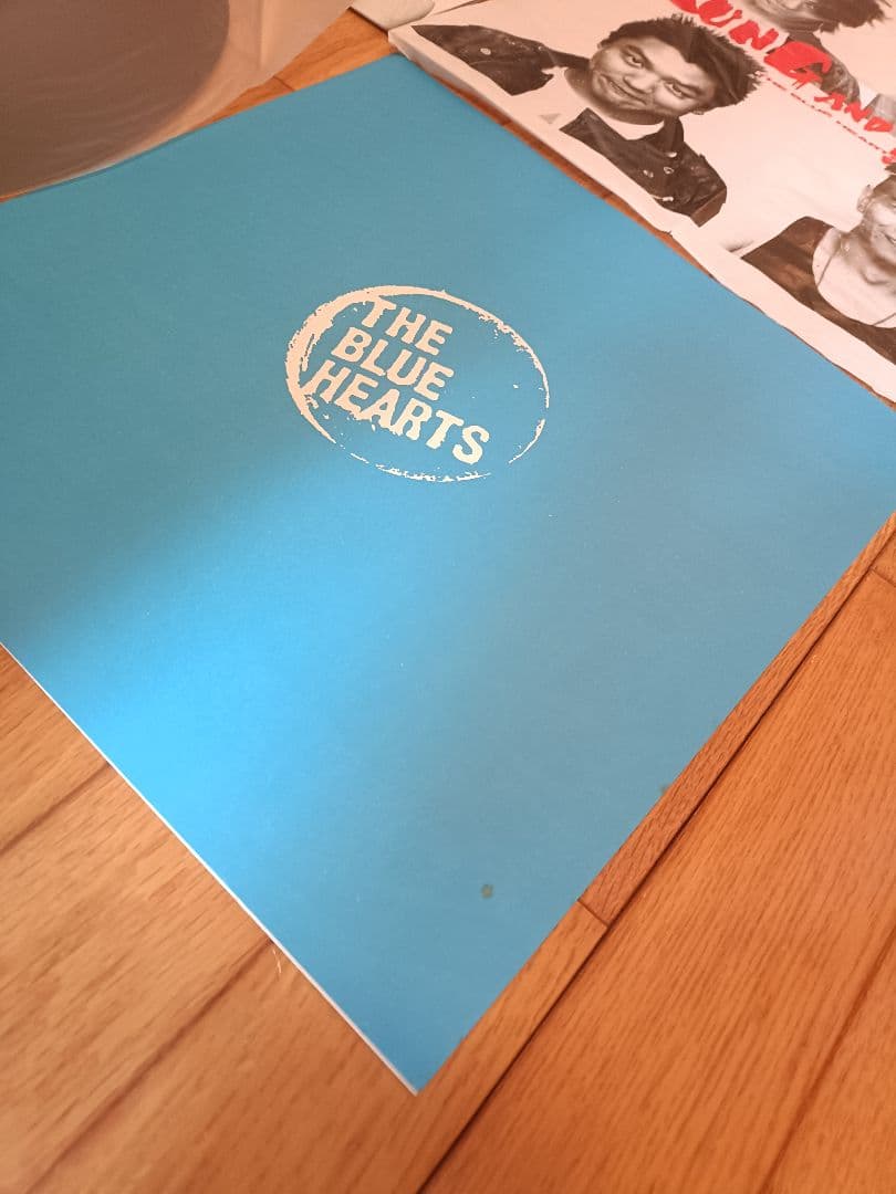THE BLUE HEARTS/YOUNG AND PRETTYレコード初回盤