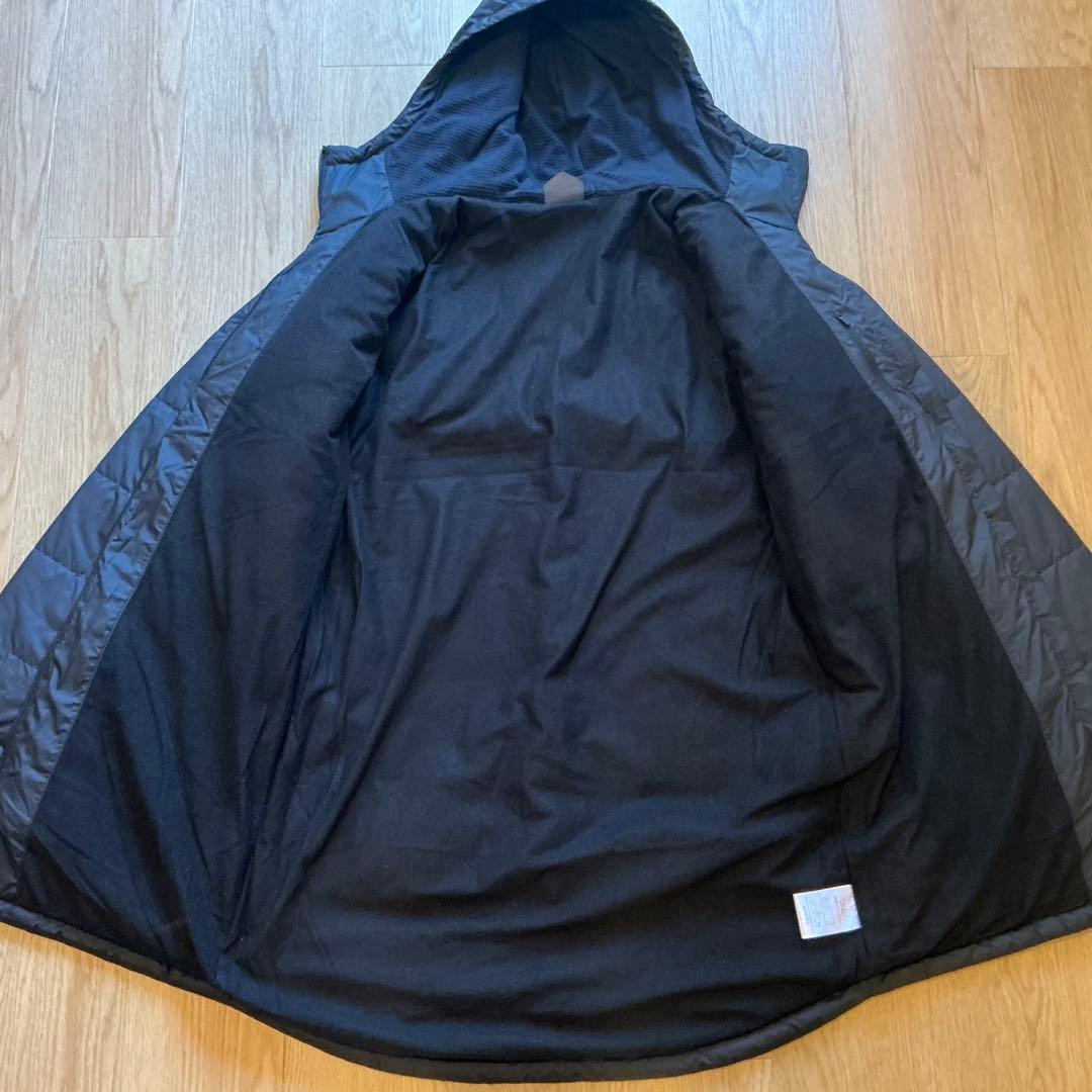 アシックス　ベンチコート　ブラック　XLサイズ