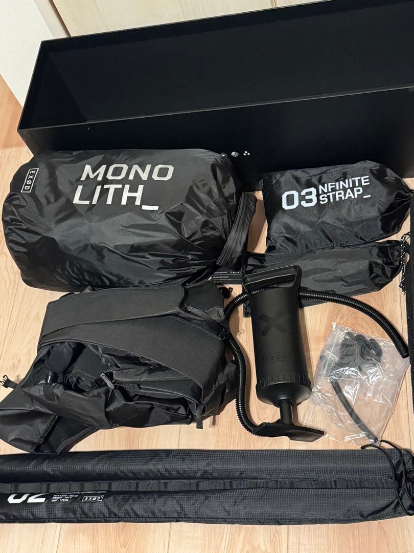 EXOD MONOLITH BLACK モノリス ハンモック エアーテント