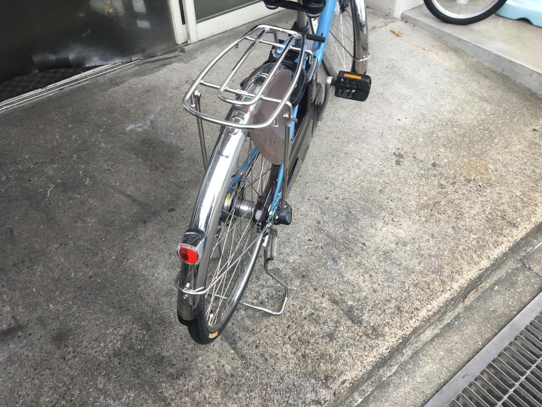 地域限定送料無料　ビビ　DX　2024年　16AH　水色　神戸市　電動自転車