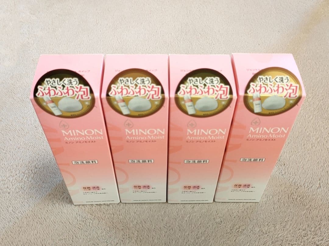 MINON アミノモイスト 泡洗顔料 150ml 4本