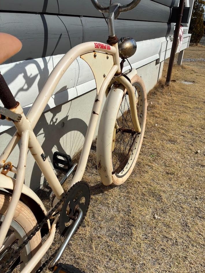 【引き取り限定】CALIFORNIA BIKE ビーチクルーザー 自転車