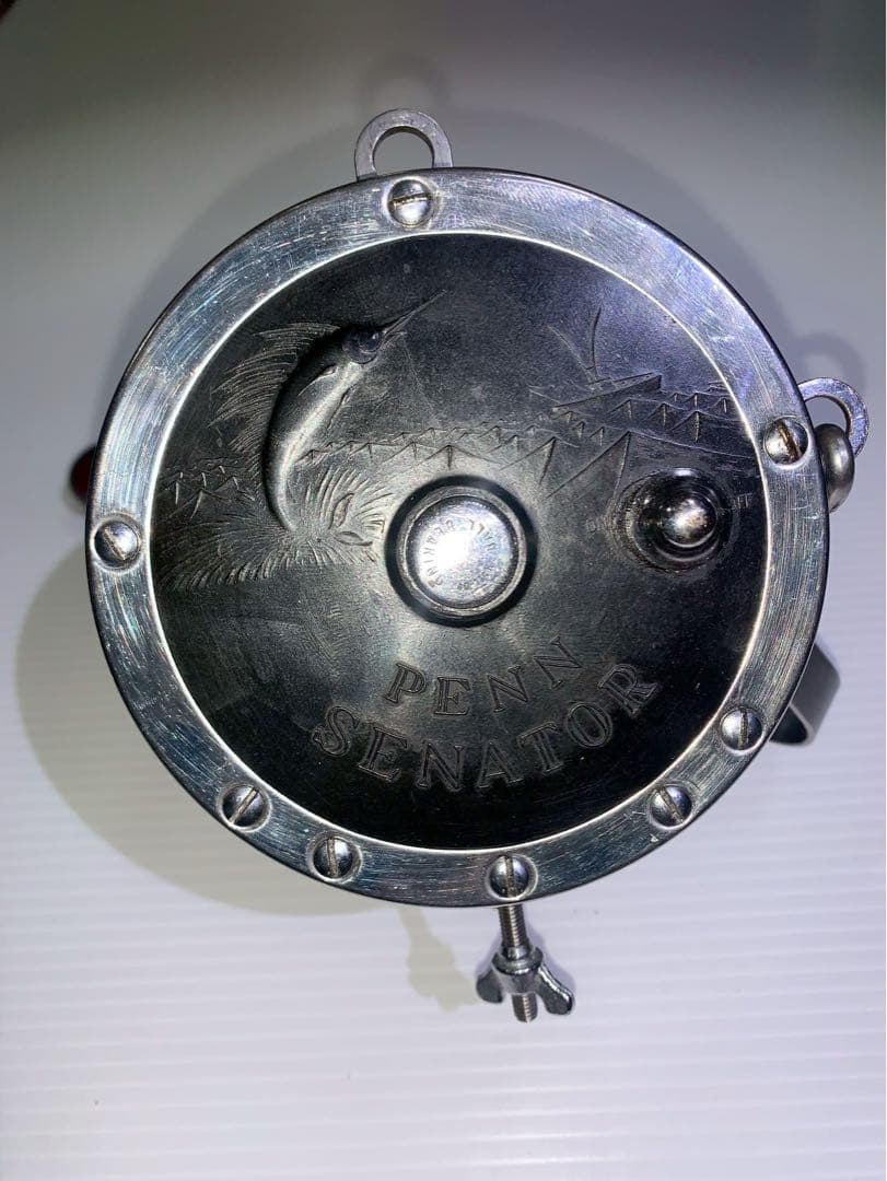 Penn セネター 9/0 強化ギア＆パワーハンドル付 大物釣り用リール