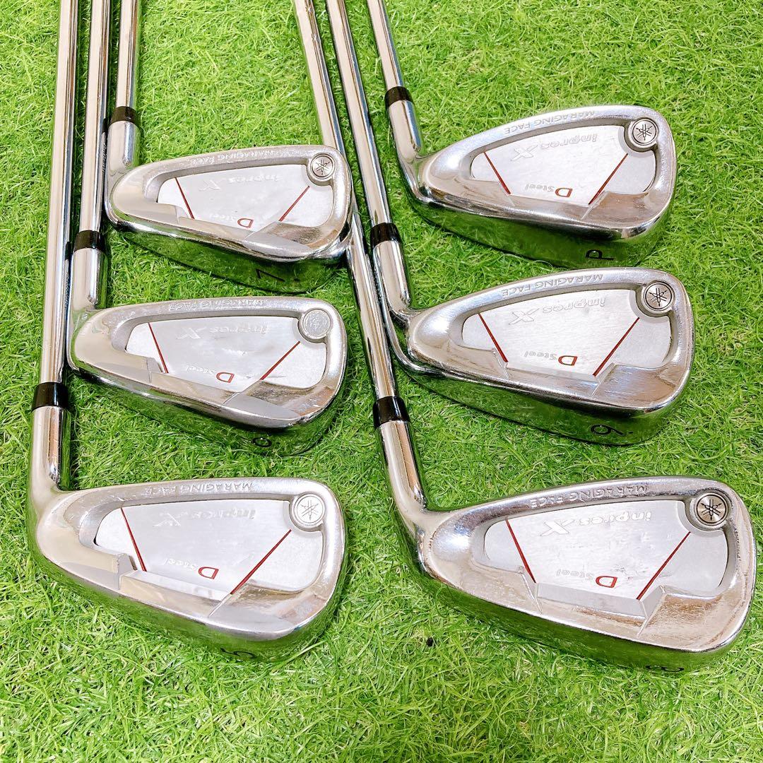 ヤマハ　インプレスX D スチール ゴルフ　アイアン　FLEX R