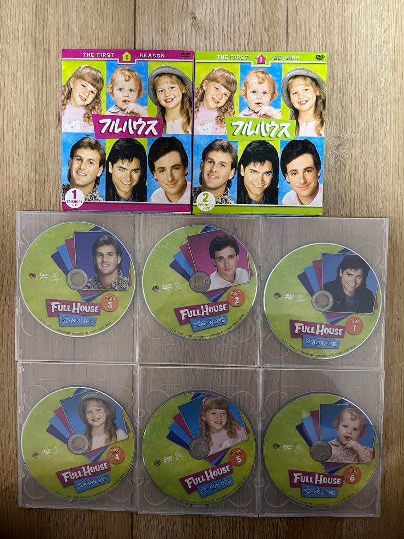 FULL HOUSE コンプリートボックス　DVD ソフトシェル