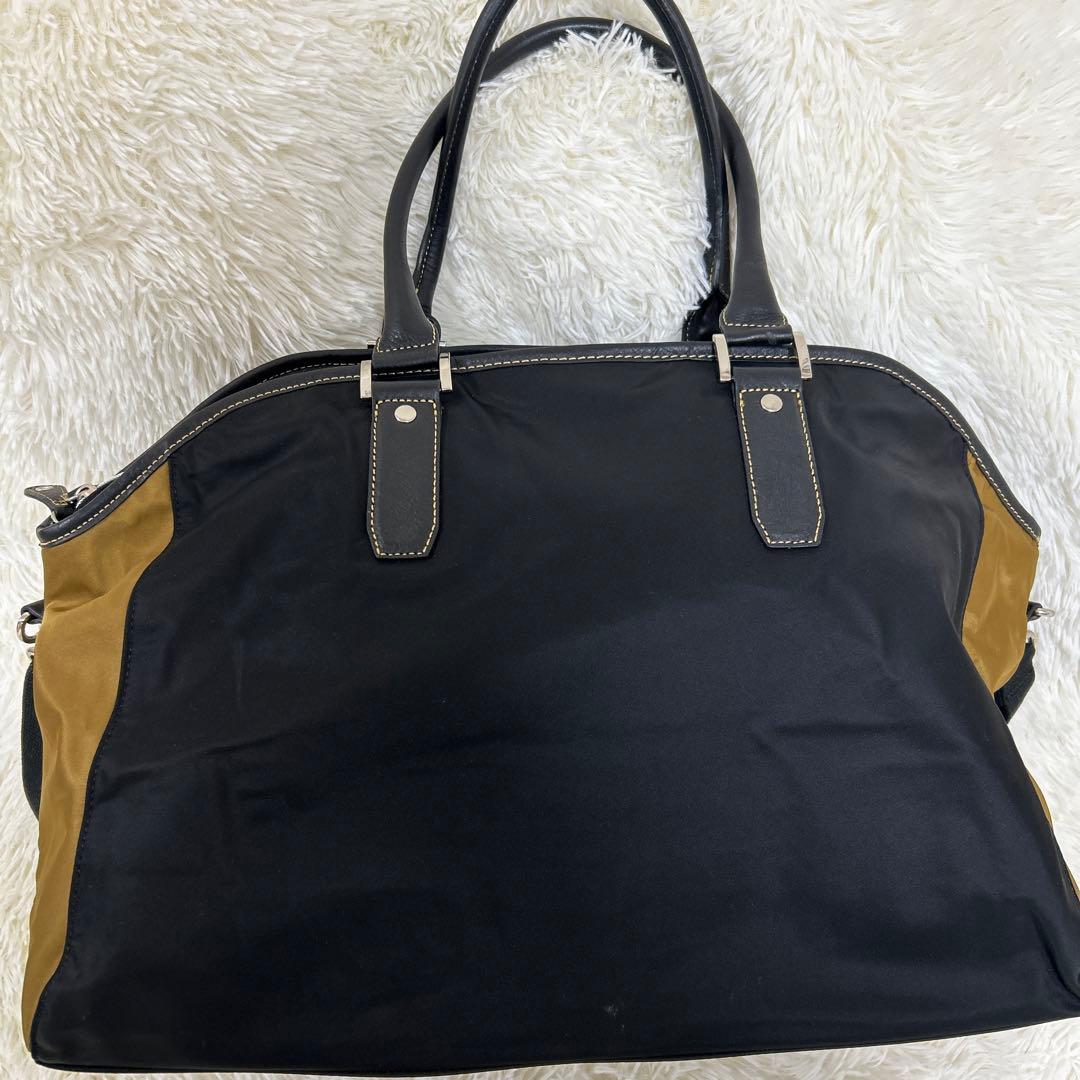 マンシングウエア　ゴルフバッグ　2way ブラック　ナイロン　ペンギン