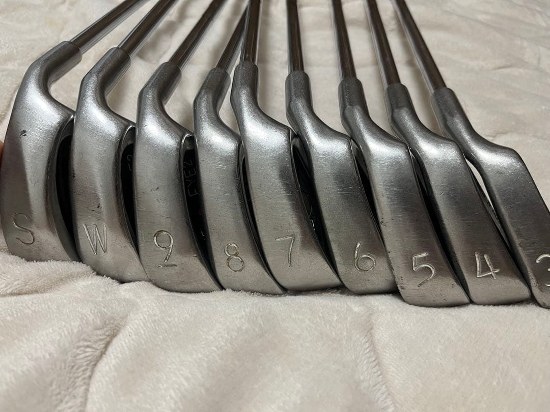 【名器】PING EYE2 アイアン 9本セット 3-SWオレンジドットスチール