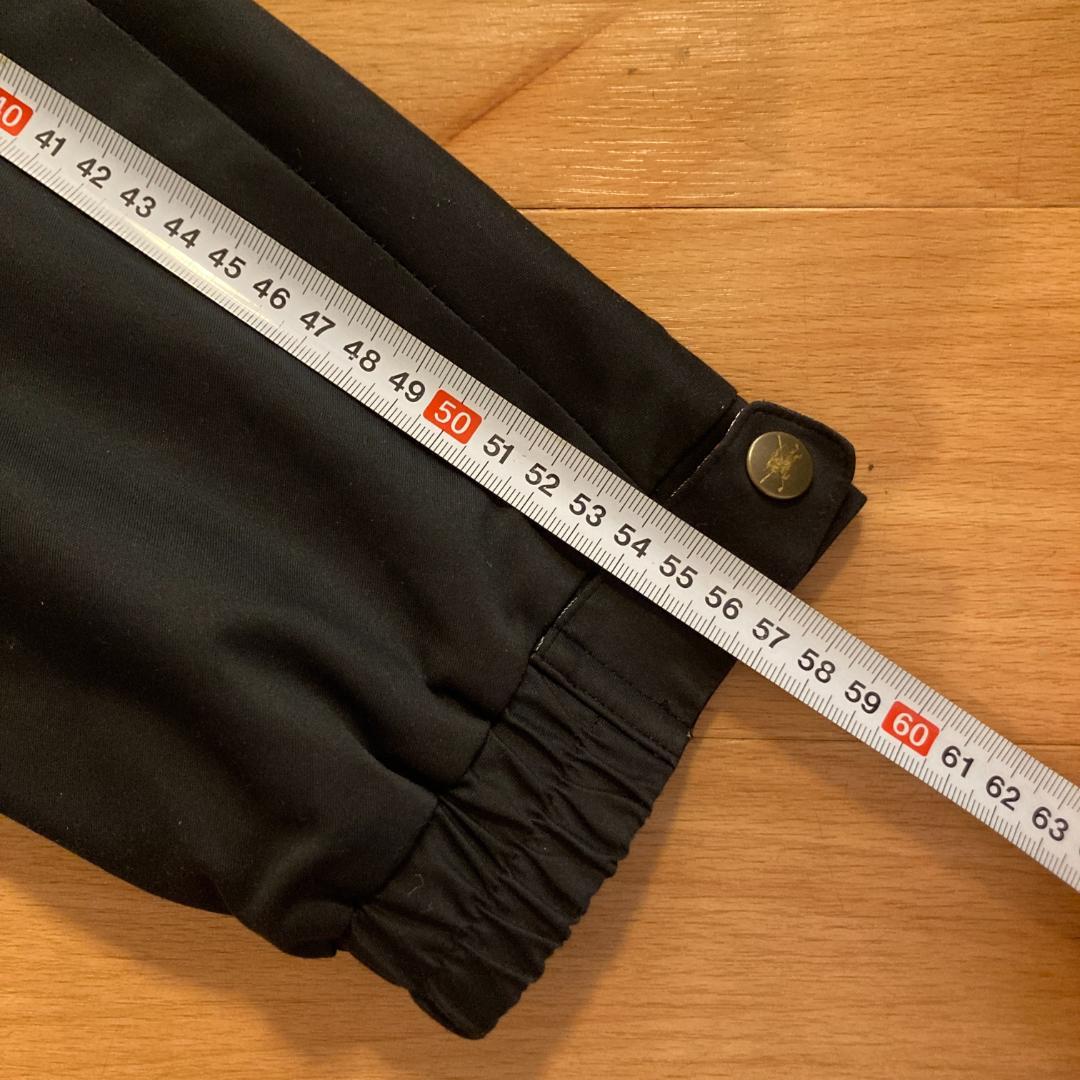 バーバリーゴルフ　2WAYフード取り外し可　薄手ジャケット　黒〜濃紺