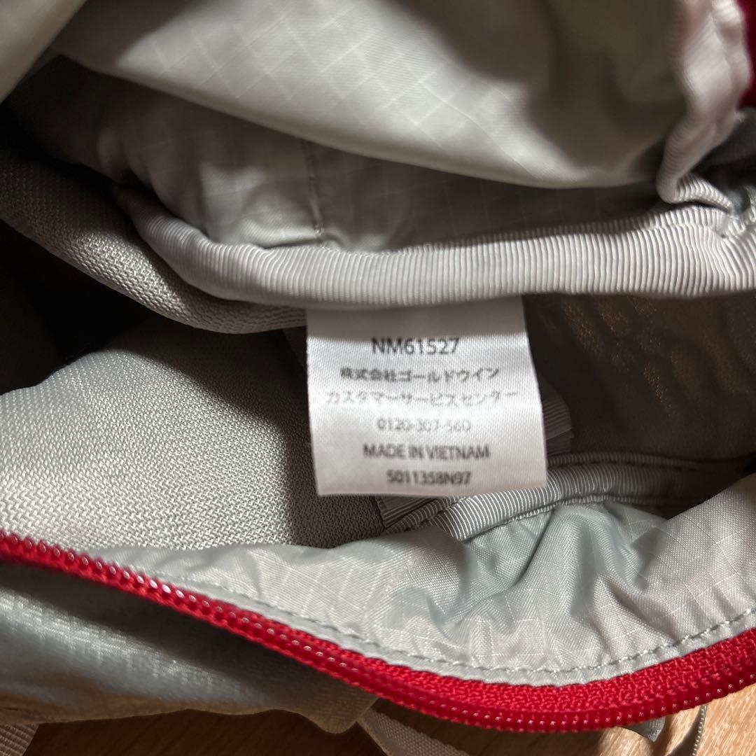 ノースフェイス　NM61527 グレー メッシュバックパック