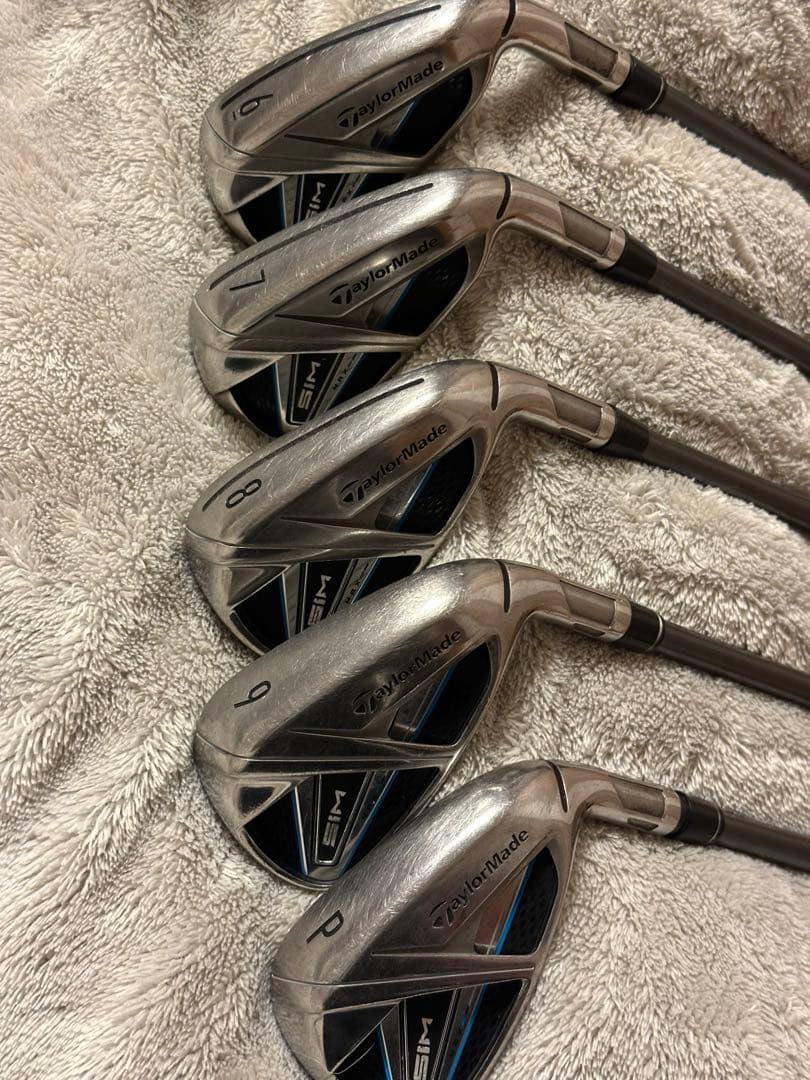TaylorMade SIM maxアイアンセット 6-9 P
