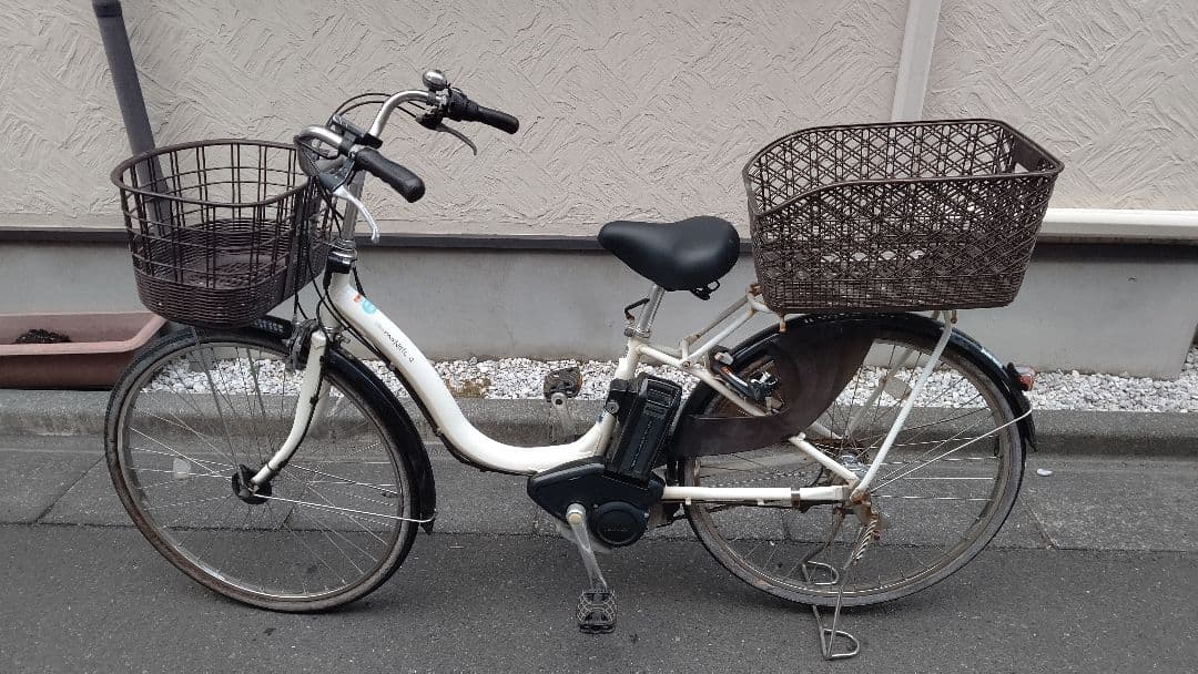 タイヤ前後新品！　PAS　ナチュラ　YAAMAHA　26インチ　電動自転車