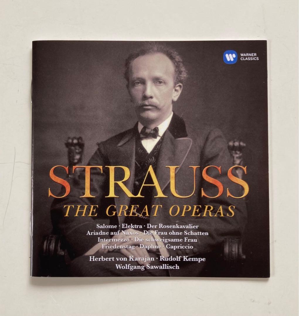 STRAUSS / THE GREAT OPERAS (22CD)輸入盤
