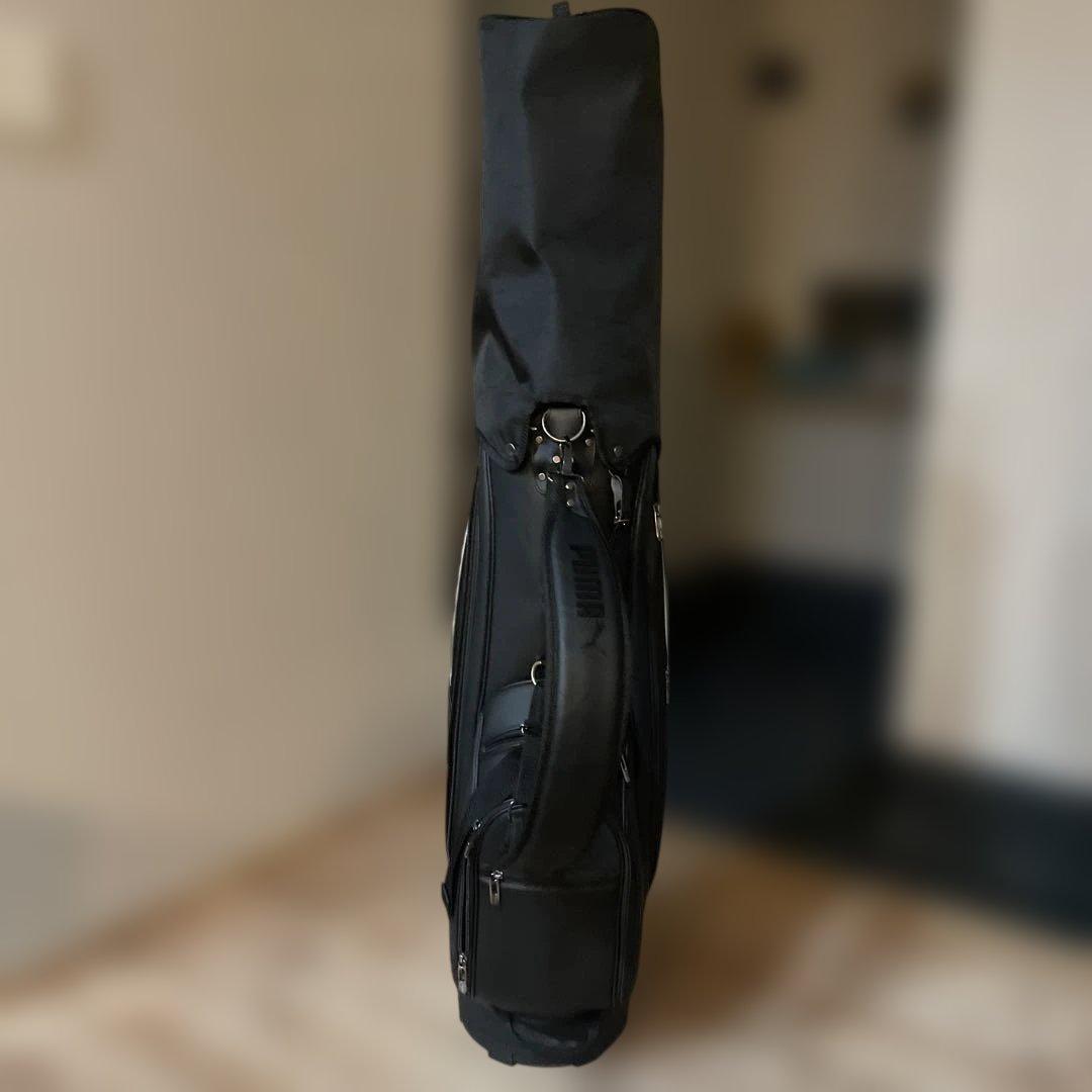 PUMA ブラック キャディバッグ