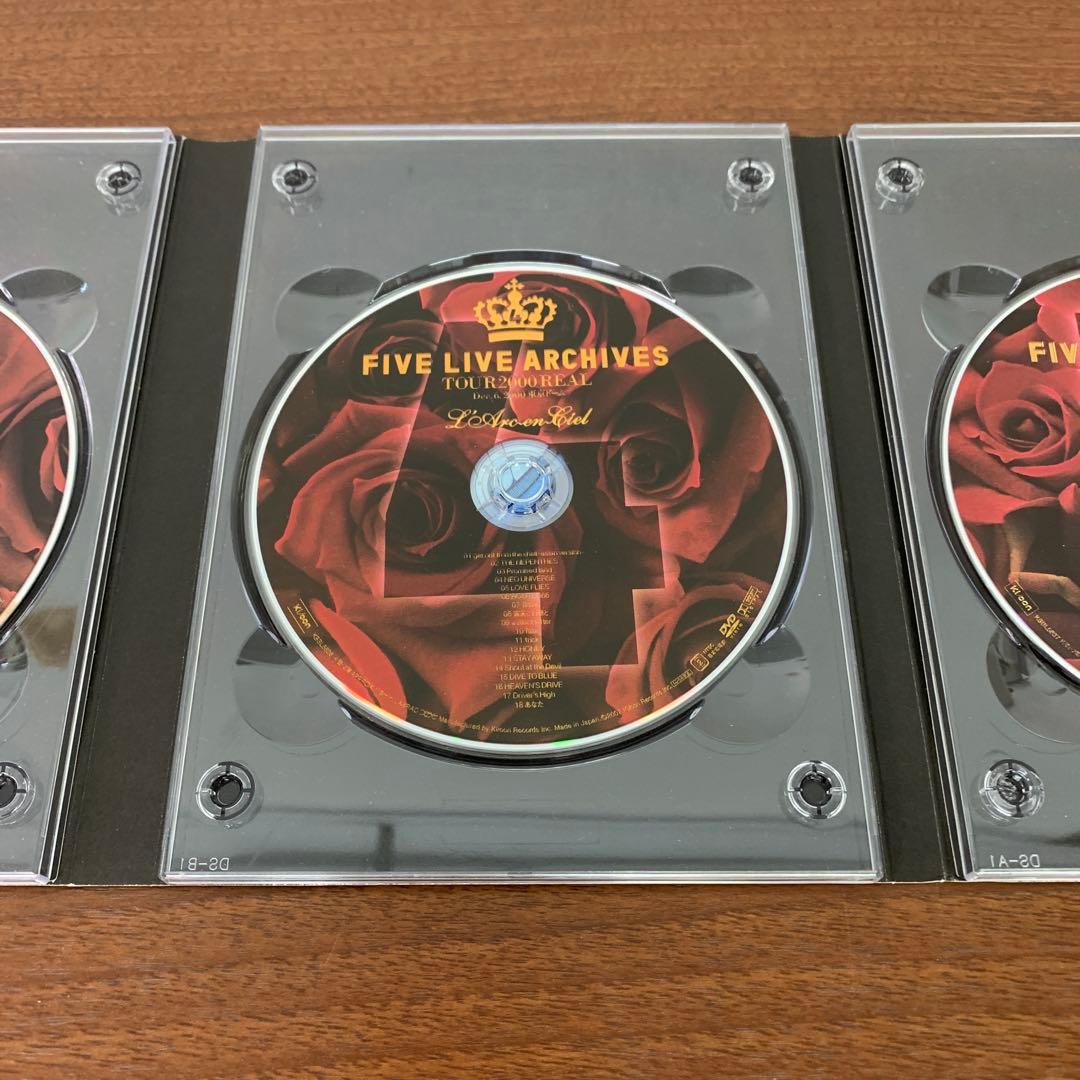 ❶　ラルクアンシエル　FIVE LIVE ARCHIVES 完全生産限定盤