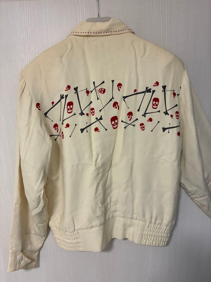 Dry Bones スカルプリントジャケット 38 M