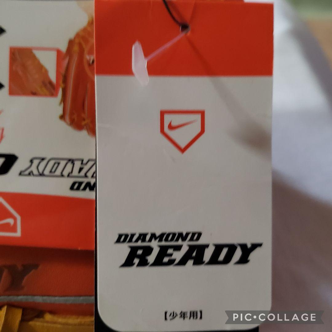 NIKE　タグ付未使用　左投げ　DIAMOND READY GATE　少年用　革