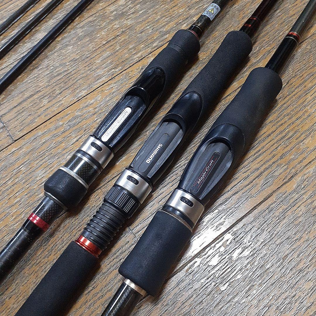 ■シマノ　セフィアBB■メジャークラフト　クロスライド　ライカル■３本セット