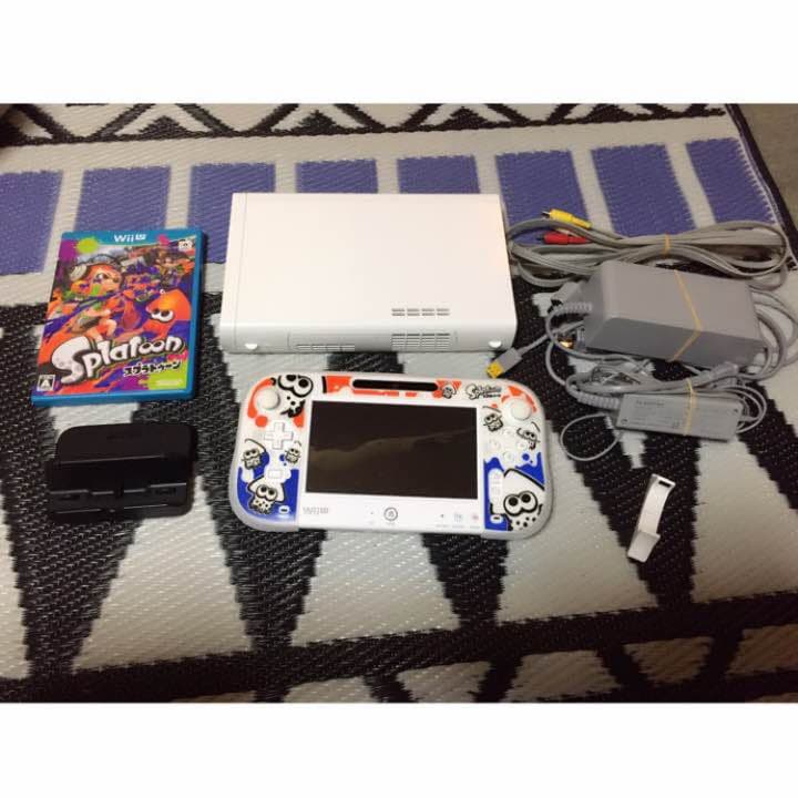 Wii U PREMIUMSET 白 スプラトゥーンディスク付