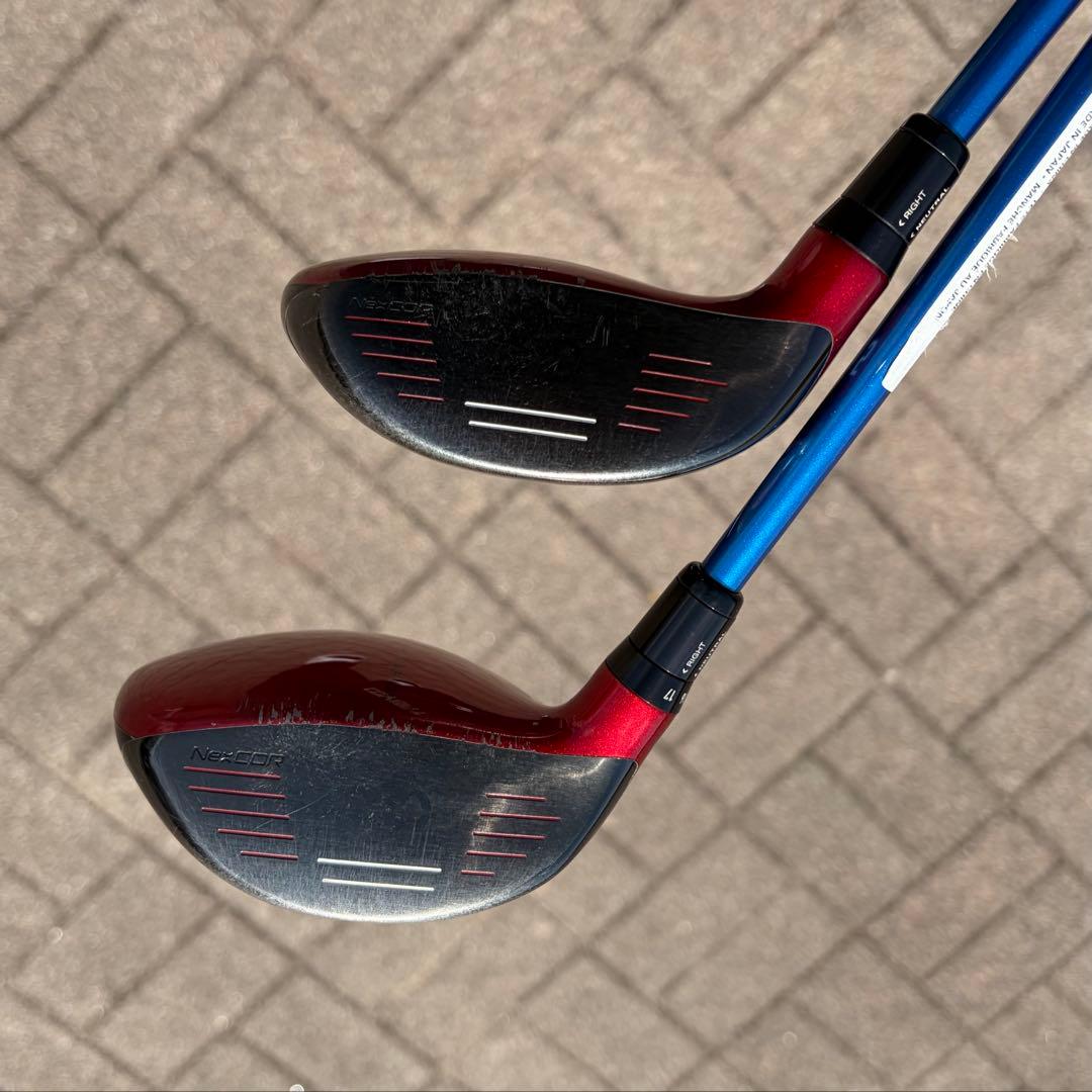 ナイキ VR_S コバート ウッド 2本セット 3W 5W 純正HC付き