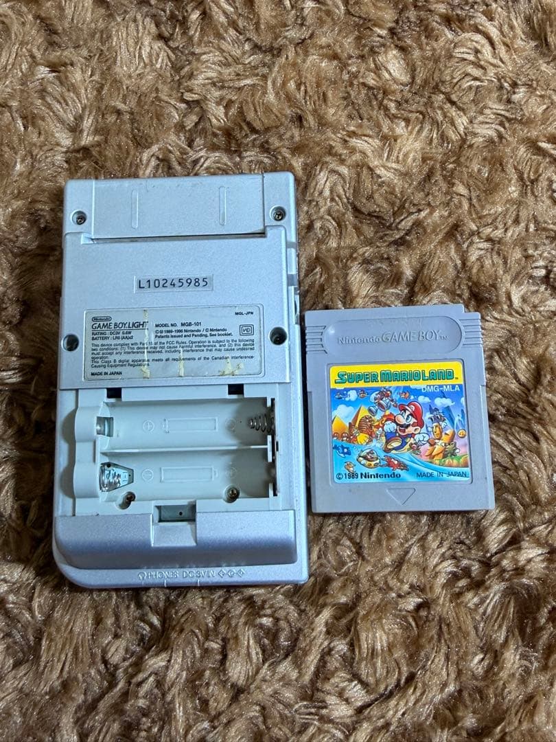 GAME BOY LIGHT シルバー MGB-101