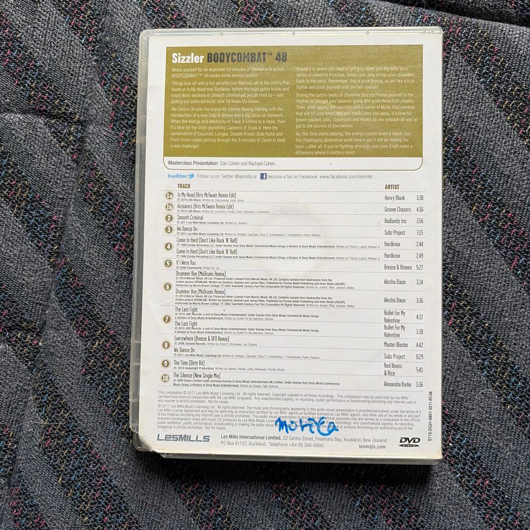 よっちゃん　レズミルズ　ボディコンバット　35.48