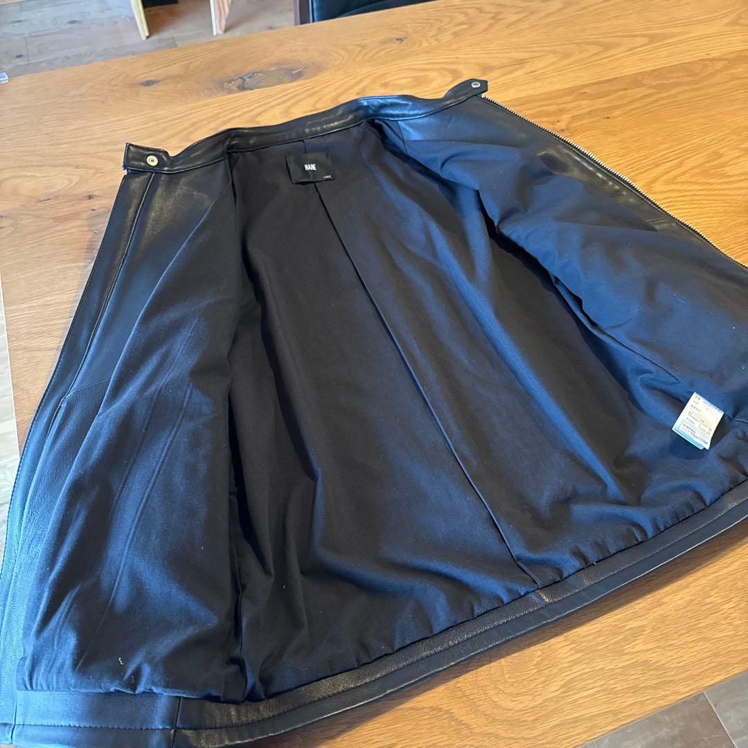 HARE シングルライダースジャケット/HA030006AD/Lサイズ