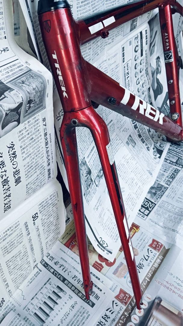 トレック　ロードバイクフレーム　31日までタイムセールします！！