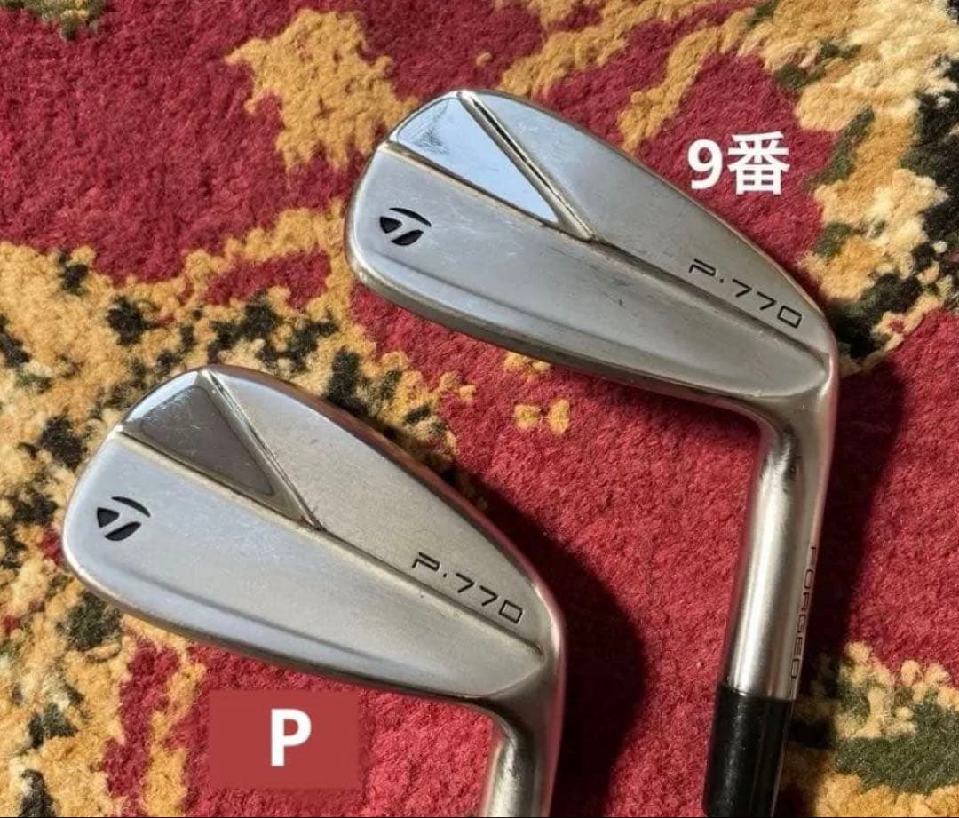 大人気　TaylorMade P770 2023 アイアンセット 6本　モーダス