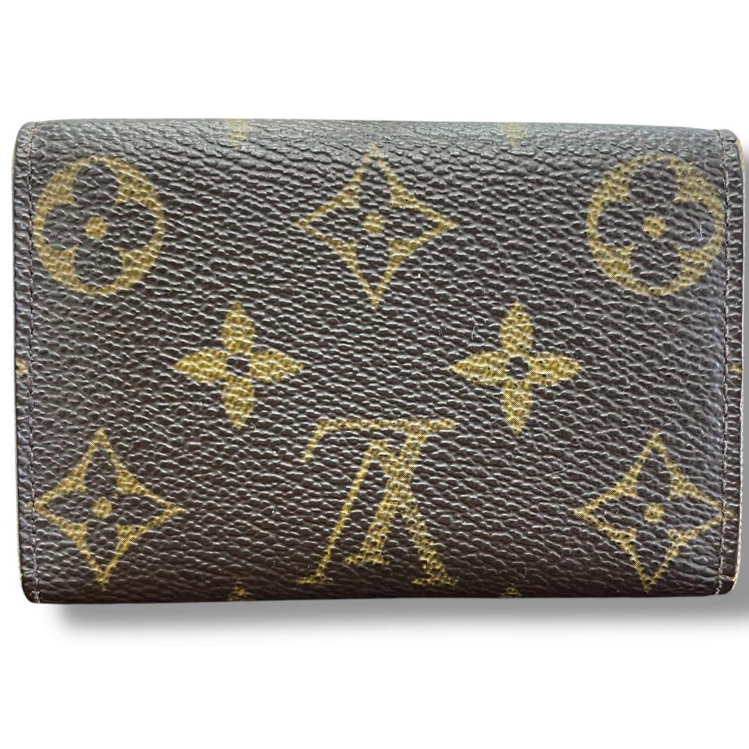 LOUIS VUITTON ルイヴィトン　キーケース　レザー　モノグラム　箱付き