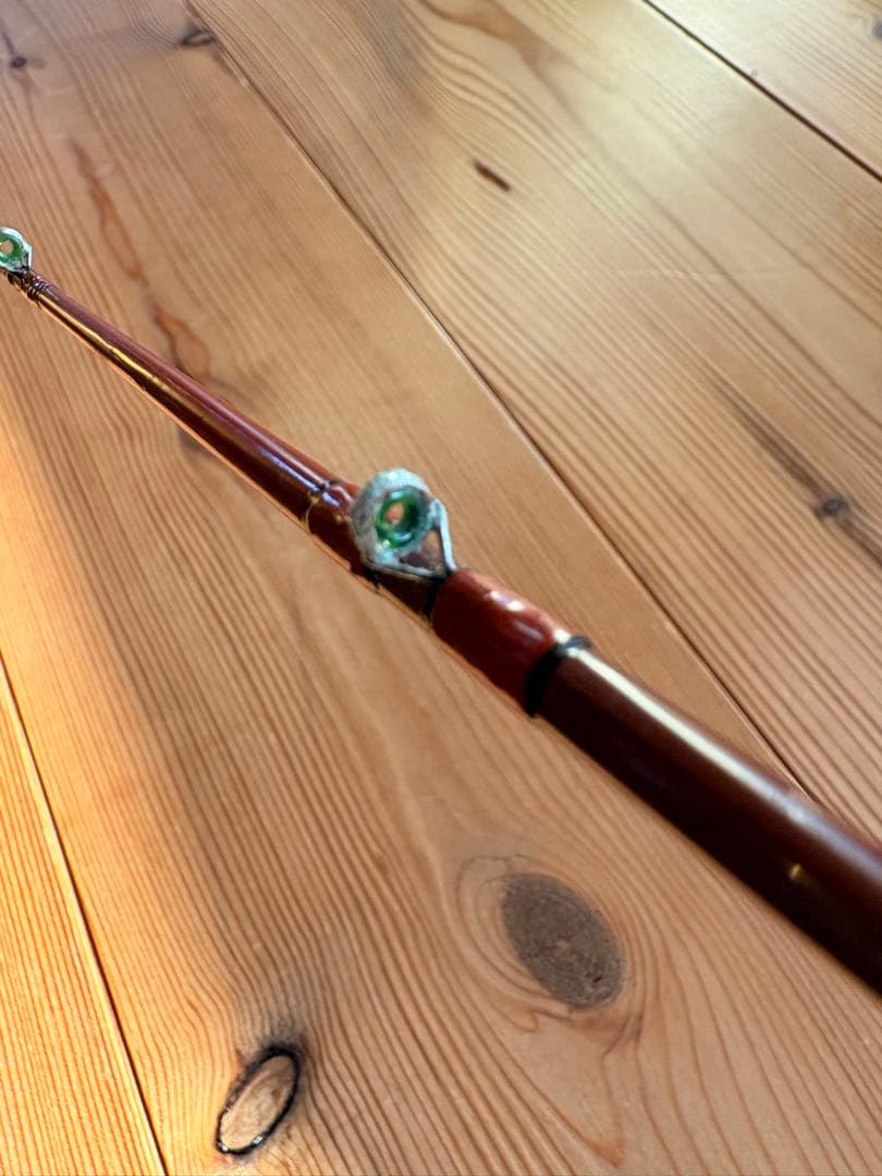 竹製釣り竿 約120㎝　竿邦　かせ筏黒鯛