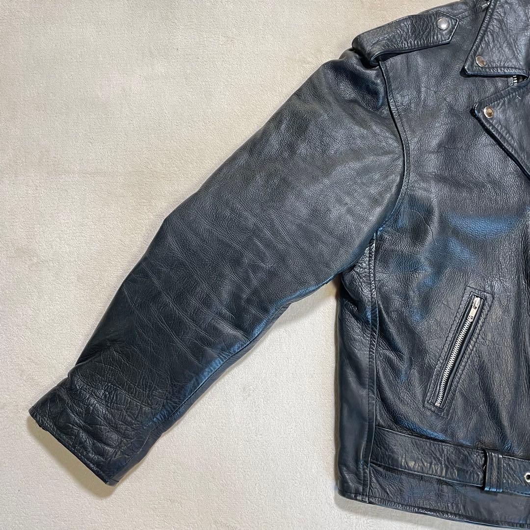 vintage brunswick ダブルライダース　レザージャケット　XXL